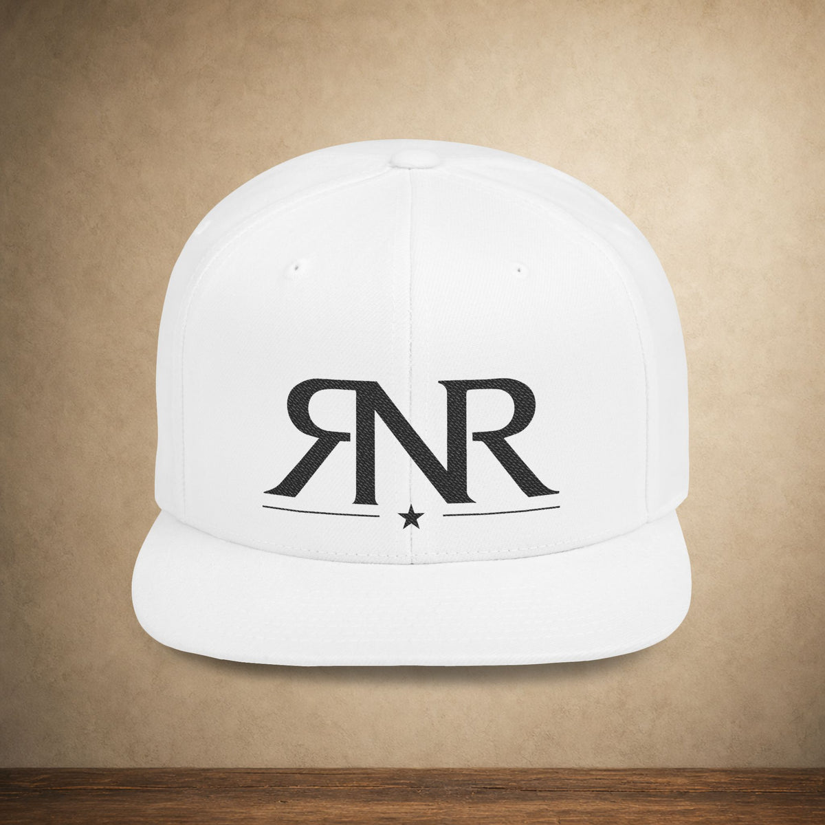 Rodeos N Revolutions Flat Bill Snapback Hat — Vintage Western Streetwear Cap