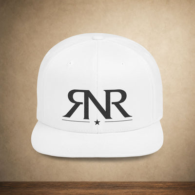 Rodeos N Revolutions Flat Bill Snapback Hat — Vintage Western Streetwear Cap