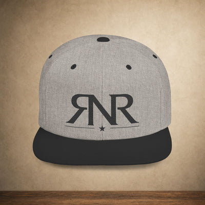 Rodeos N Revolutions Flat Bill Snapback Hat — Vintage Western Streetwear Cap
