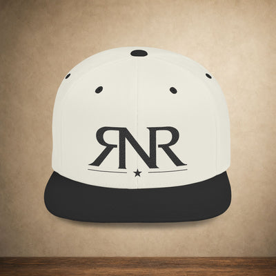 Rodeos N Revolutions Flat Bill Snapback Hat — Vintage Western Streetwear Cap