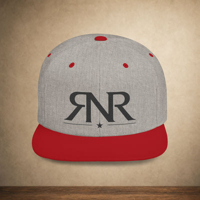 Rodeos N Revolutions Flat Bill Snapback Hat — Vintage Western Streetwear Cap