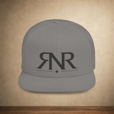 Rodeos N Revolutions Flat Bill Snapback Hat — Vintage Western Streetwear Cap